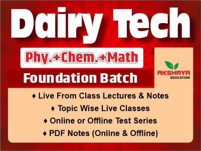 Dairy Tech Agriculture Coaching at Akshaya Institute Jobner